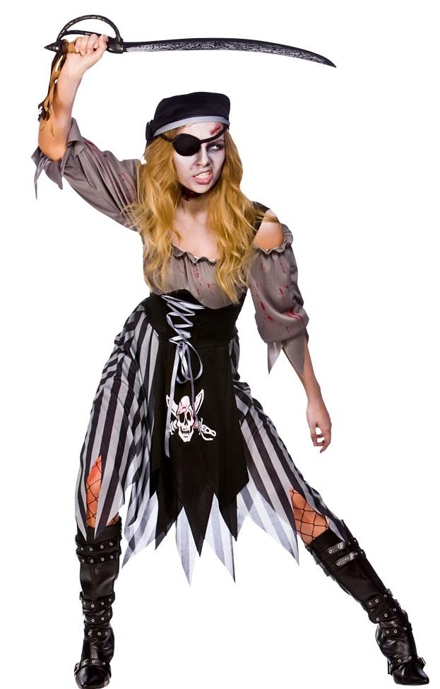 Zombie Cutthroat Pirate Lady