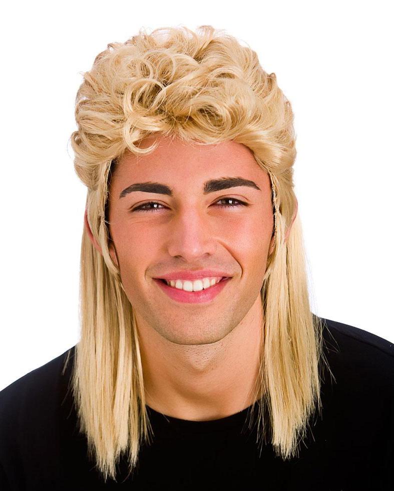 80s Classic Mullet Wig Blonde