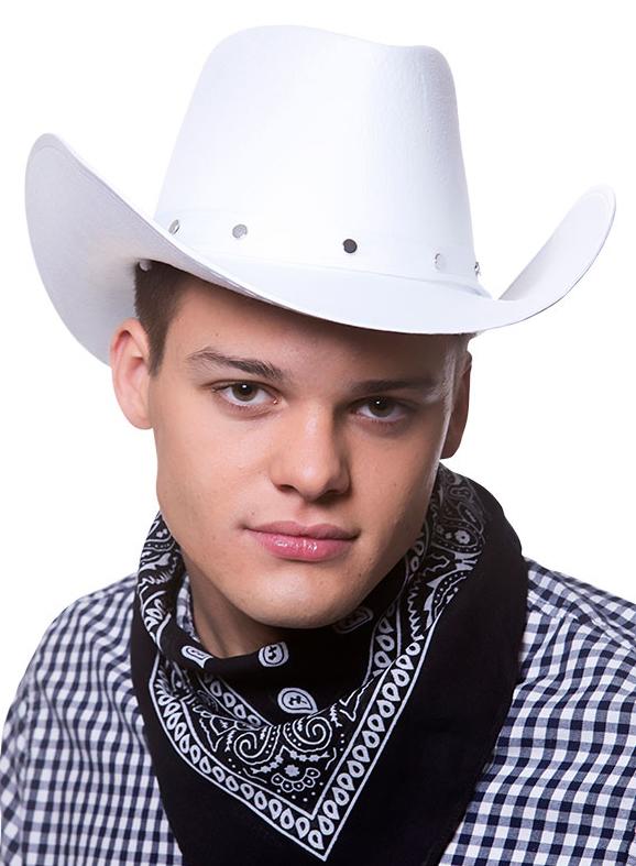 Texan Cowboy Hat White
