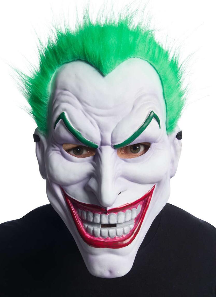 Joker Mask with Hair
