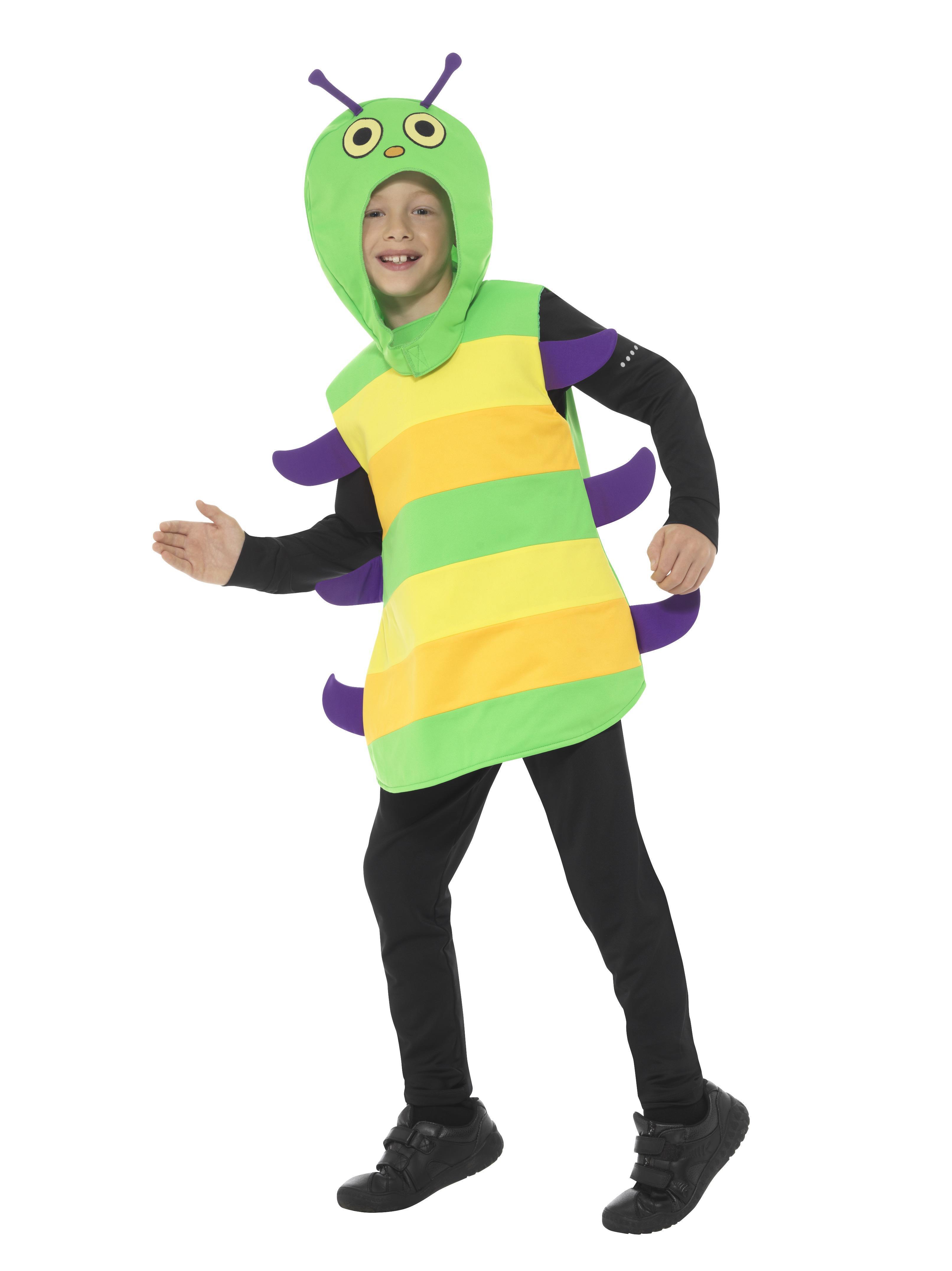 Kids Caterpillar Costume Multi-Coloured
