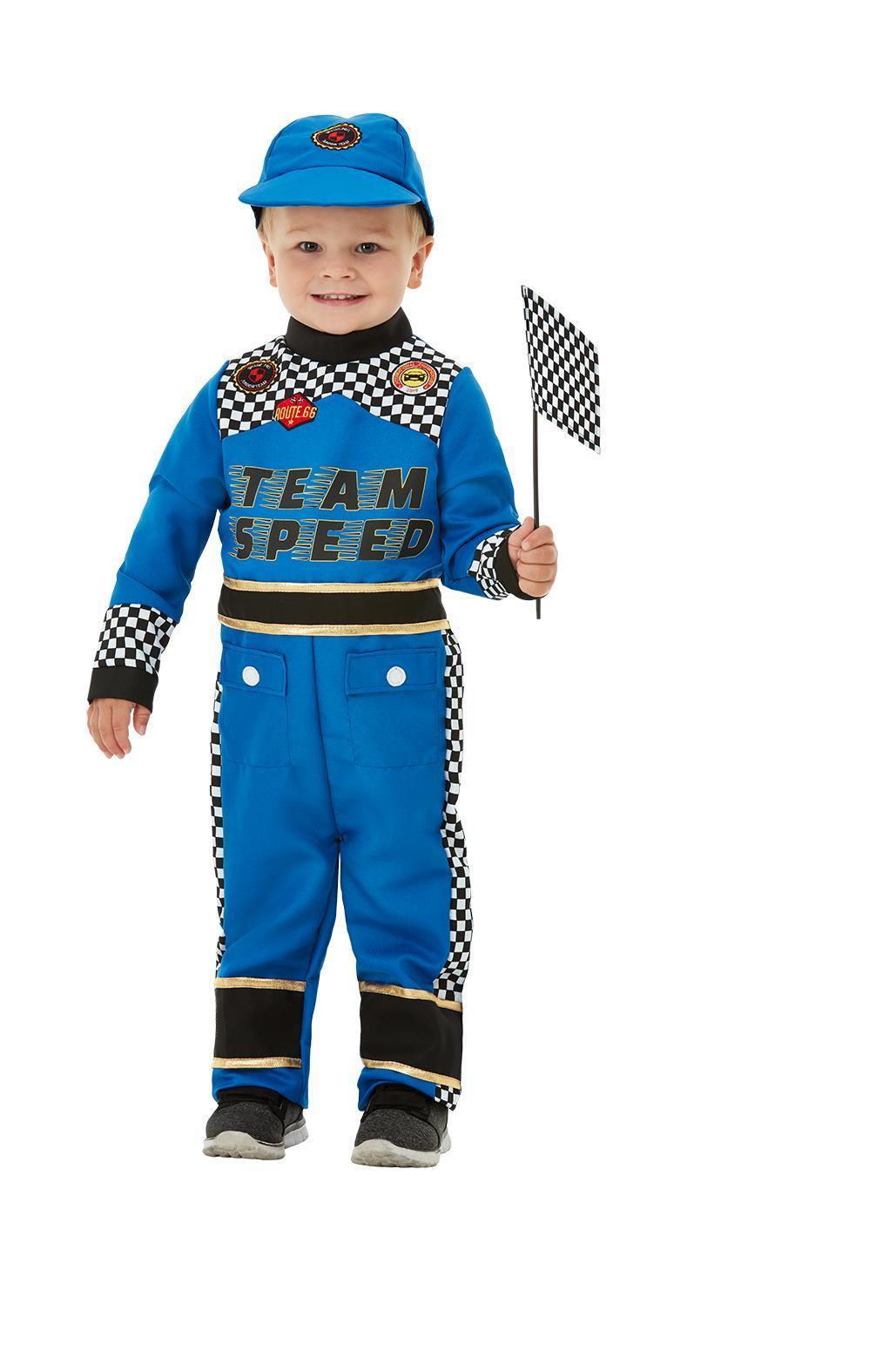 Kids Racing Car Driver Costume