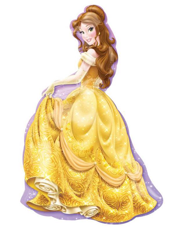 Foil Balloon Disney Princess Belle Supershape