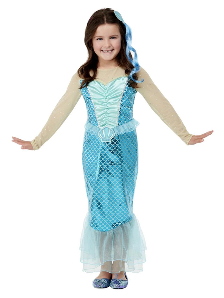 Kids Mermaid Costume Blue
