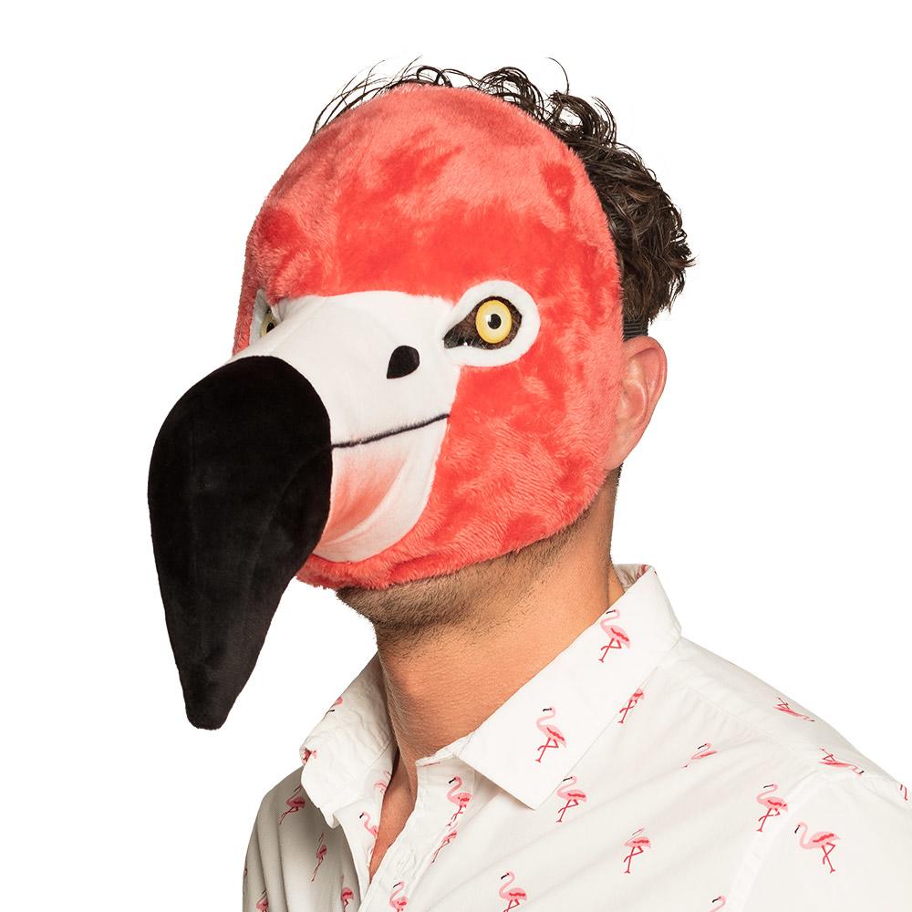 Plush Flamingo Mask
