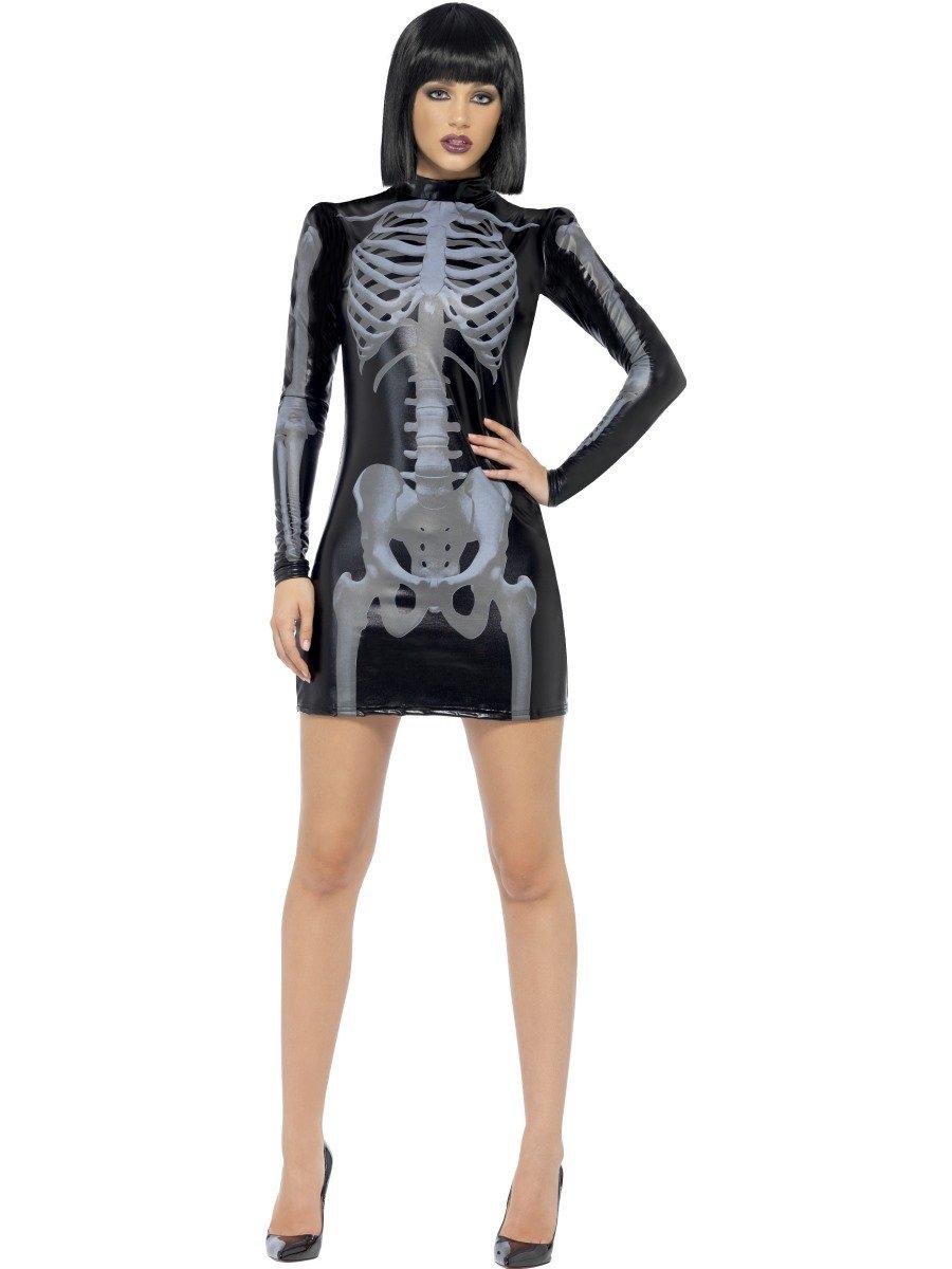 Fever Miss Whiplash Skeleton Dress