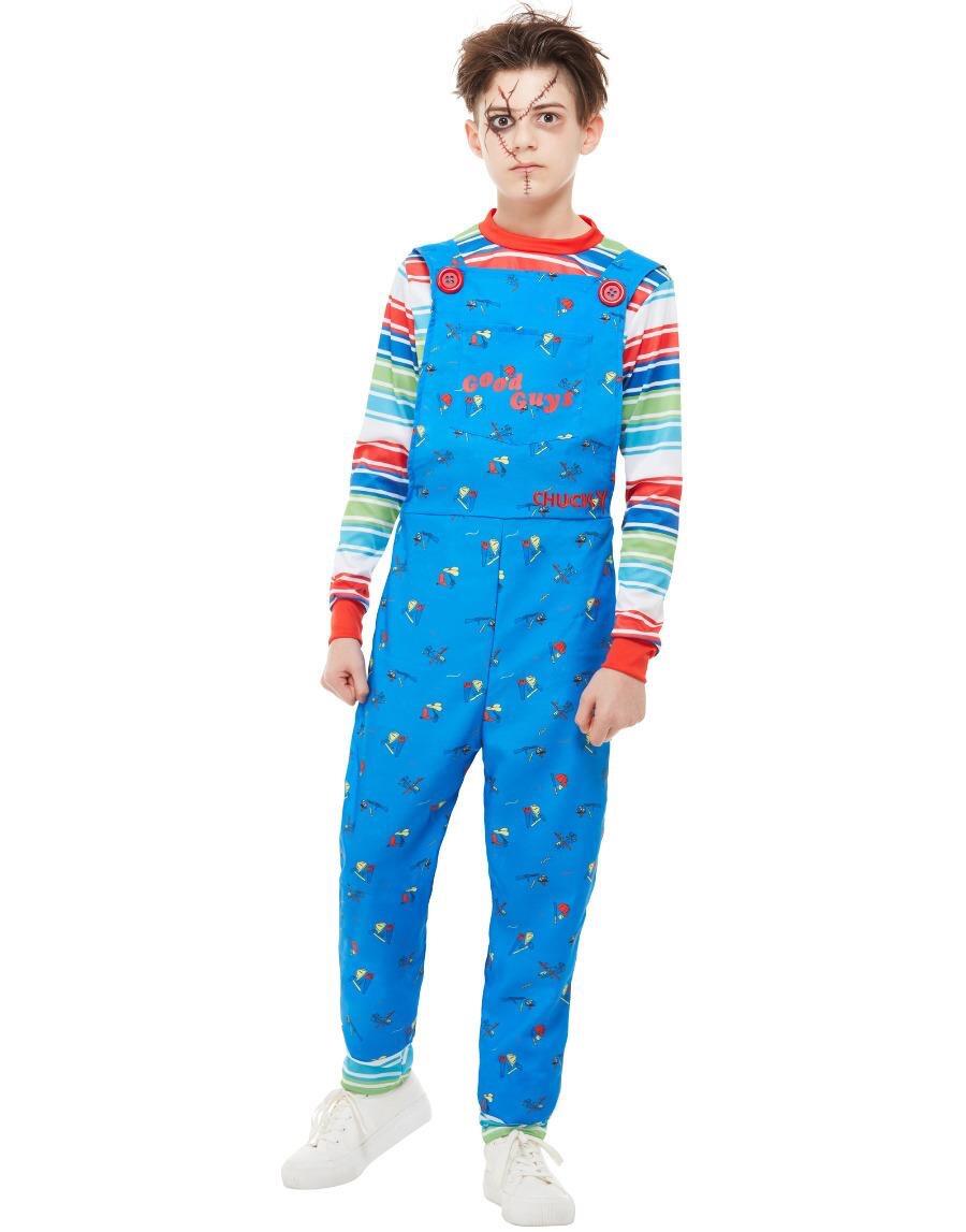Kids Chucky Costume Dungarees