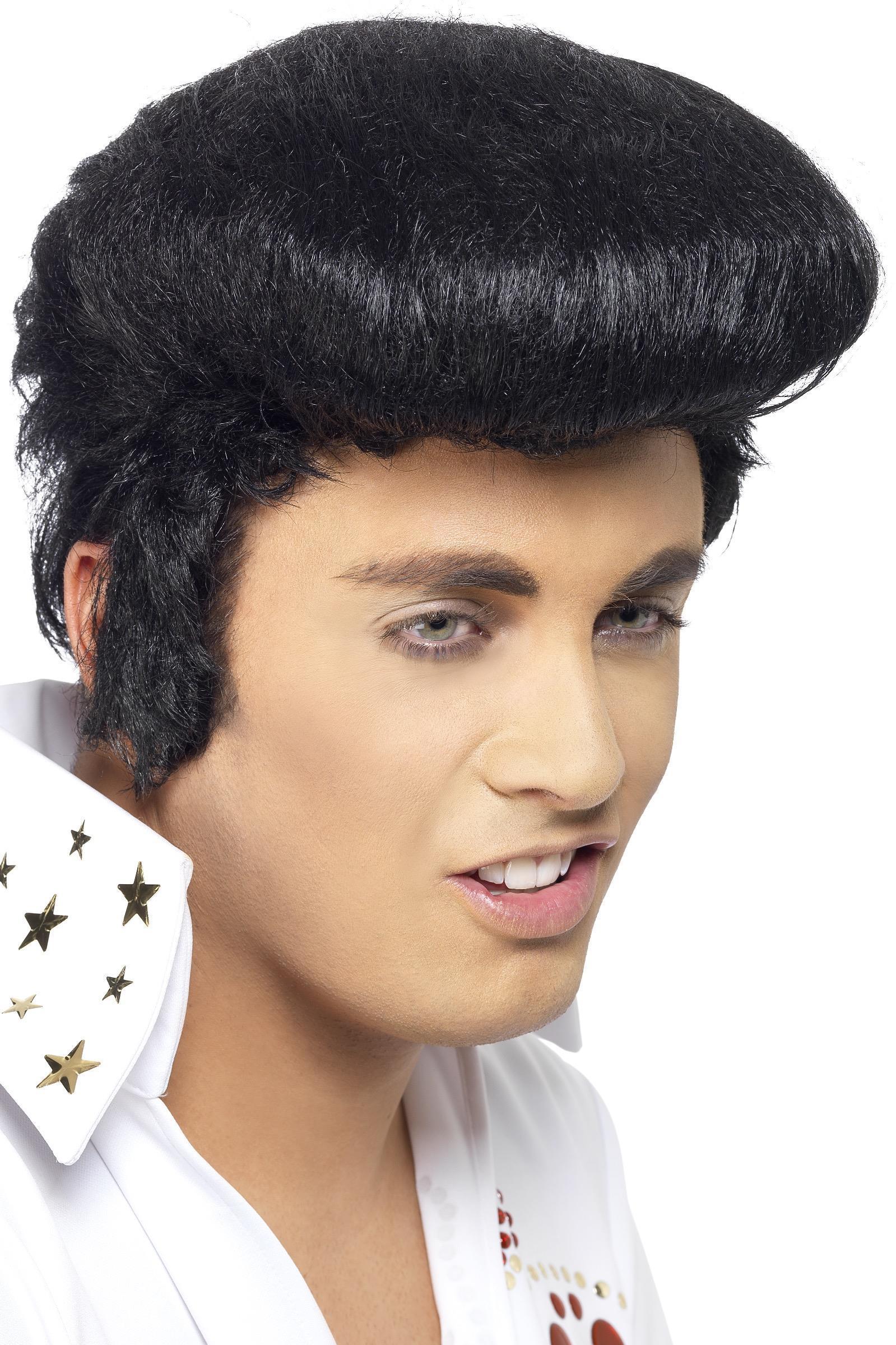 Elvis Deluxe Wig Black