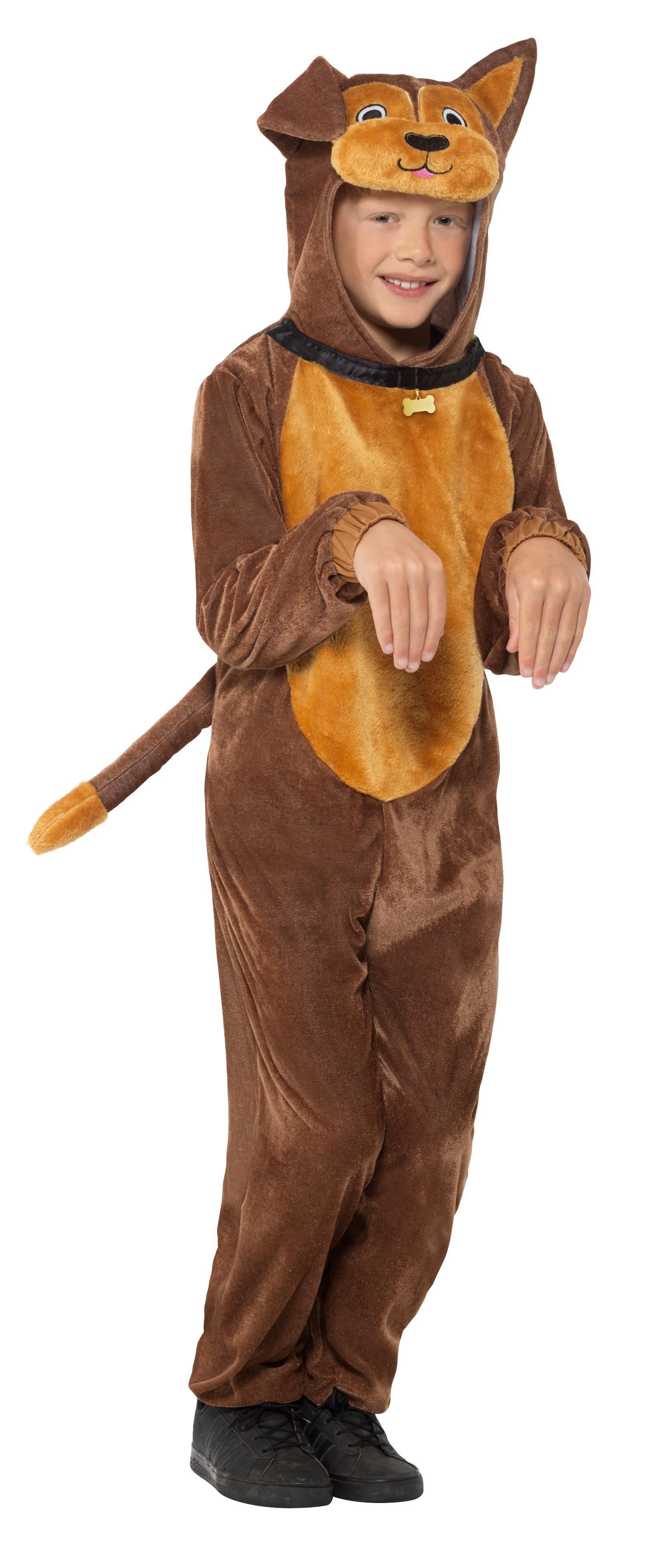 Kids Dog Costume Brown