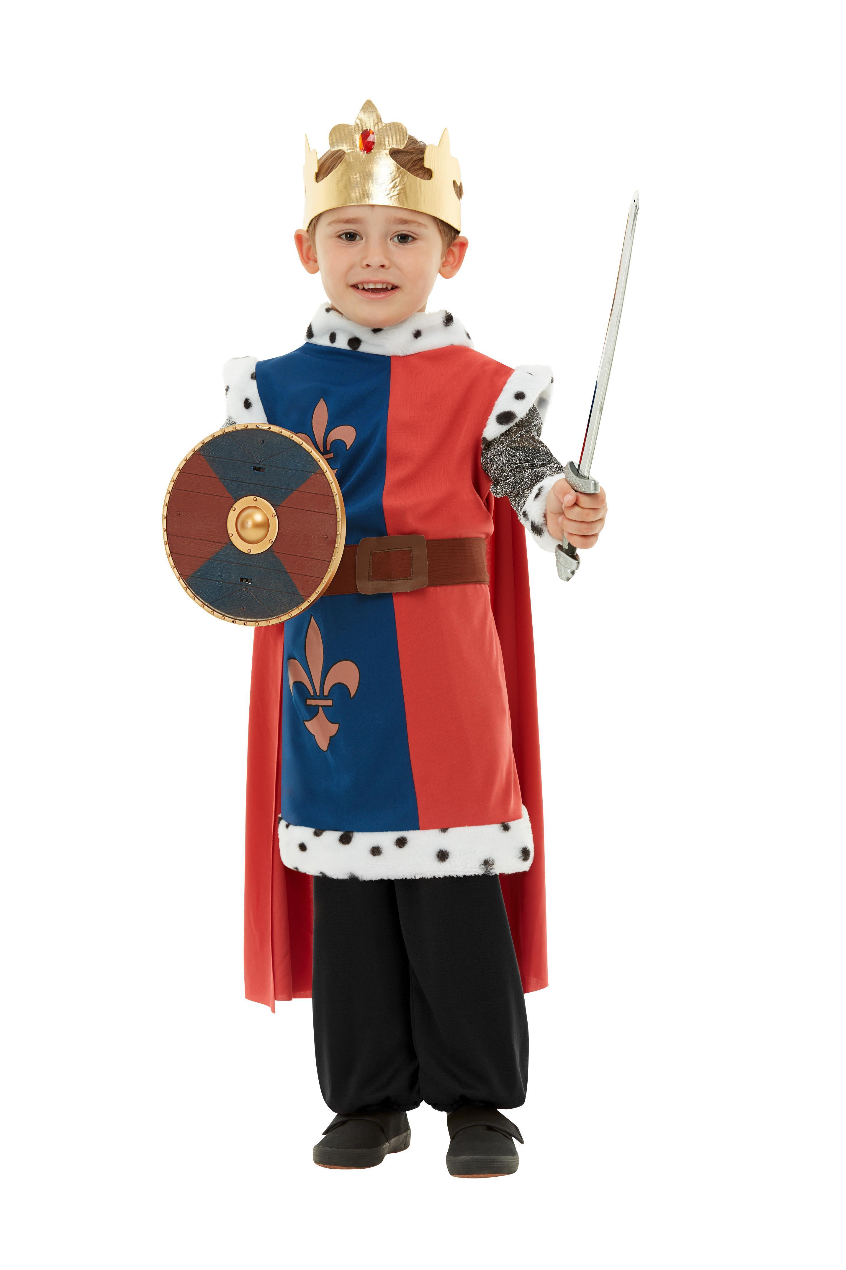 Weapons Set with Sword & Shield Blue & Red