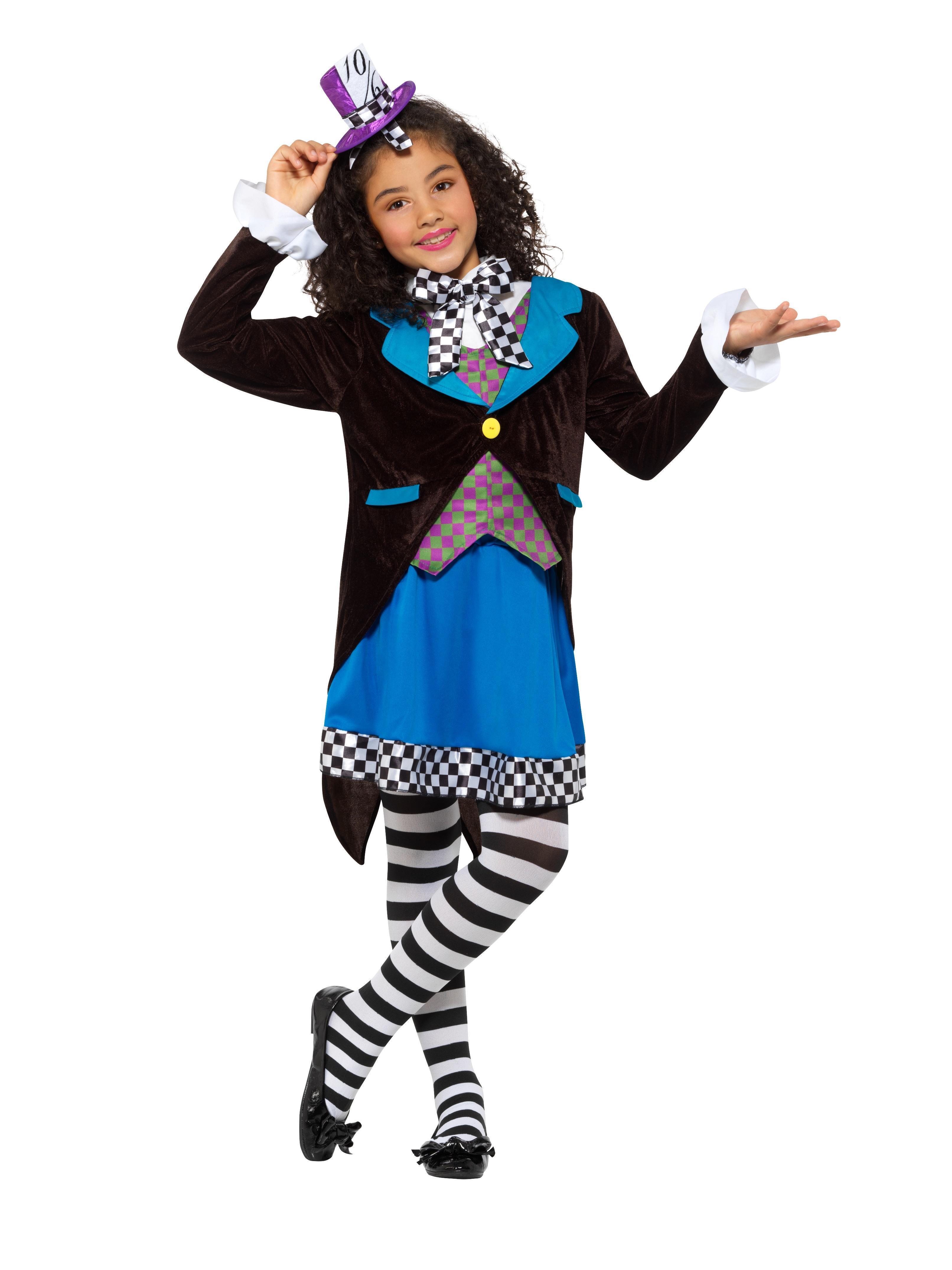 Kids Little Miss Hatter Costume