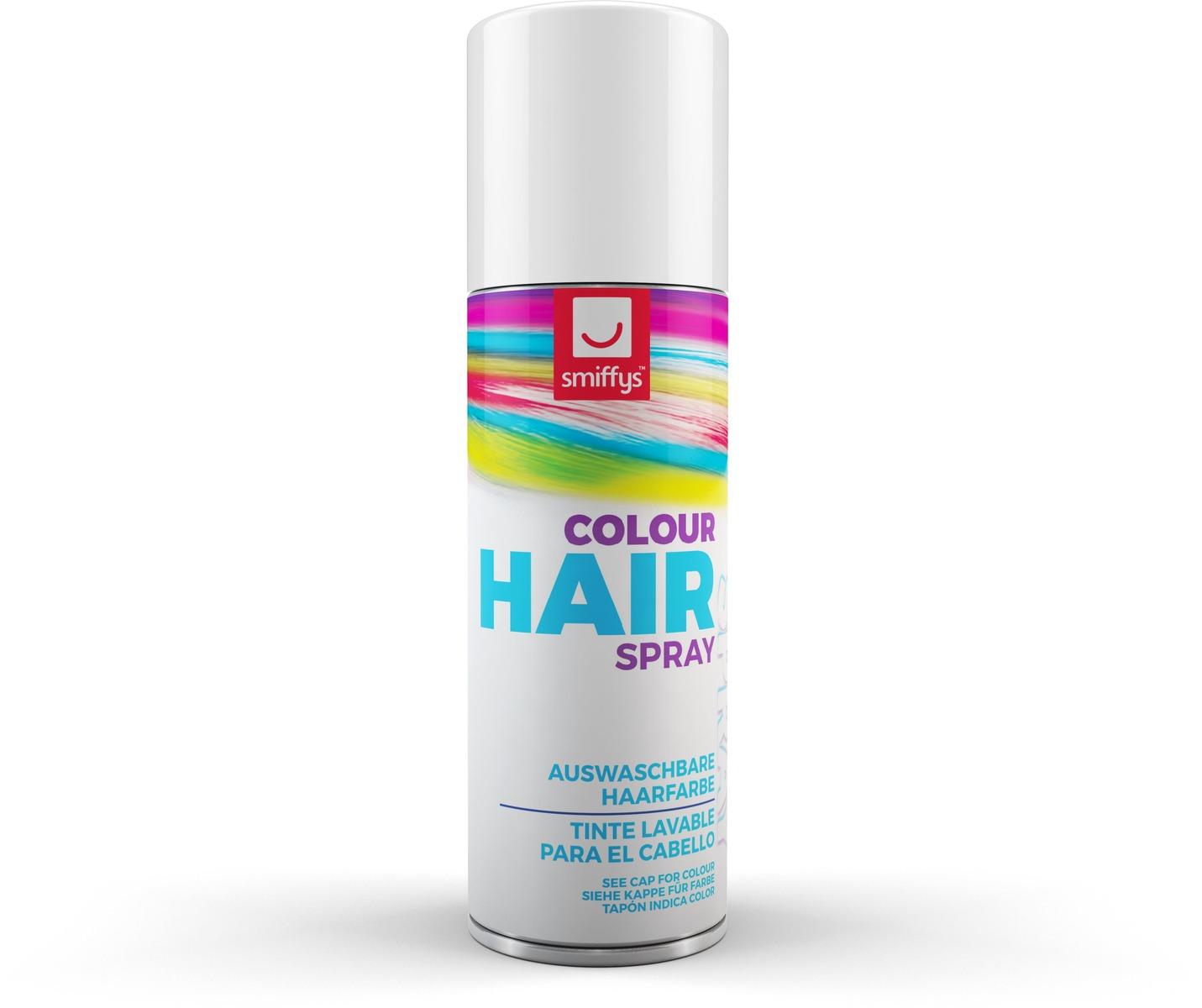 Coloured Hair Spray White