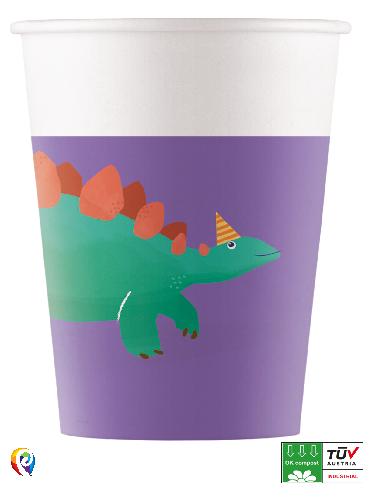 Paper Cups Dino Roar
