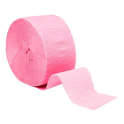 Crepe Streamer Roll New Pink