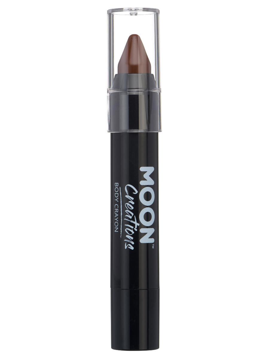 Moon Creations Body Crayon Face Paint Brown