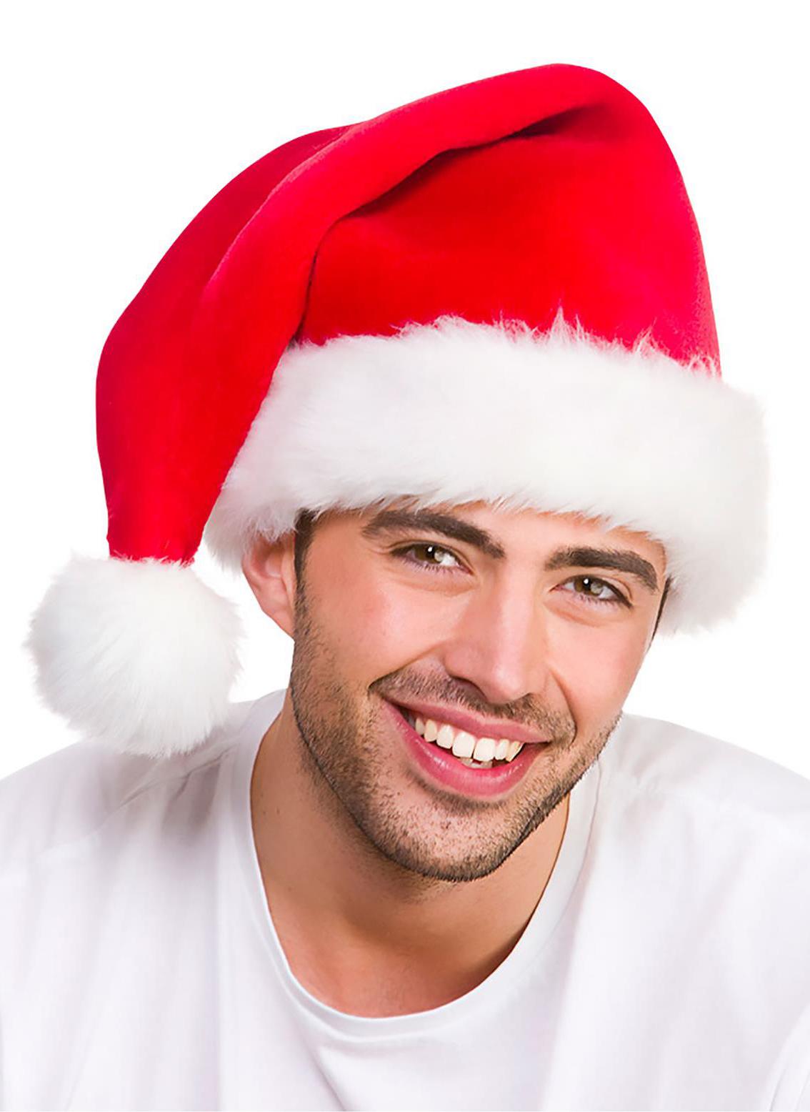 The Ultimate Plush Santa hat