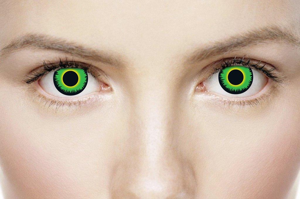 Mesmereyez Green Werewolf Coloured Contact Lenses