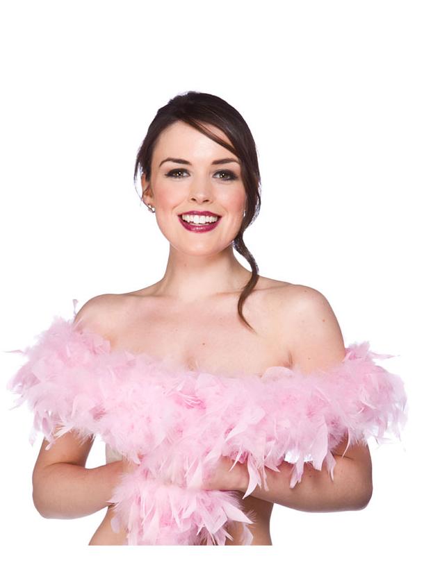 Feather Boa Pale Pink