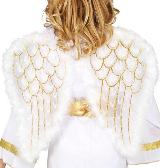 Net Angel Wings White/Gold
