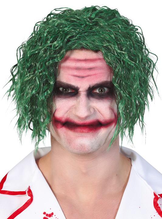 Scary Clown Wig Green
