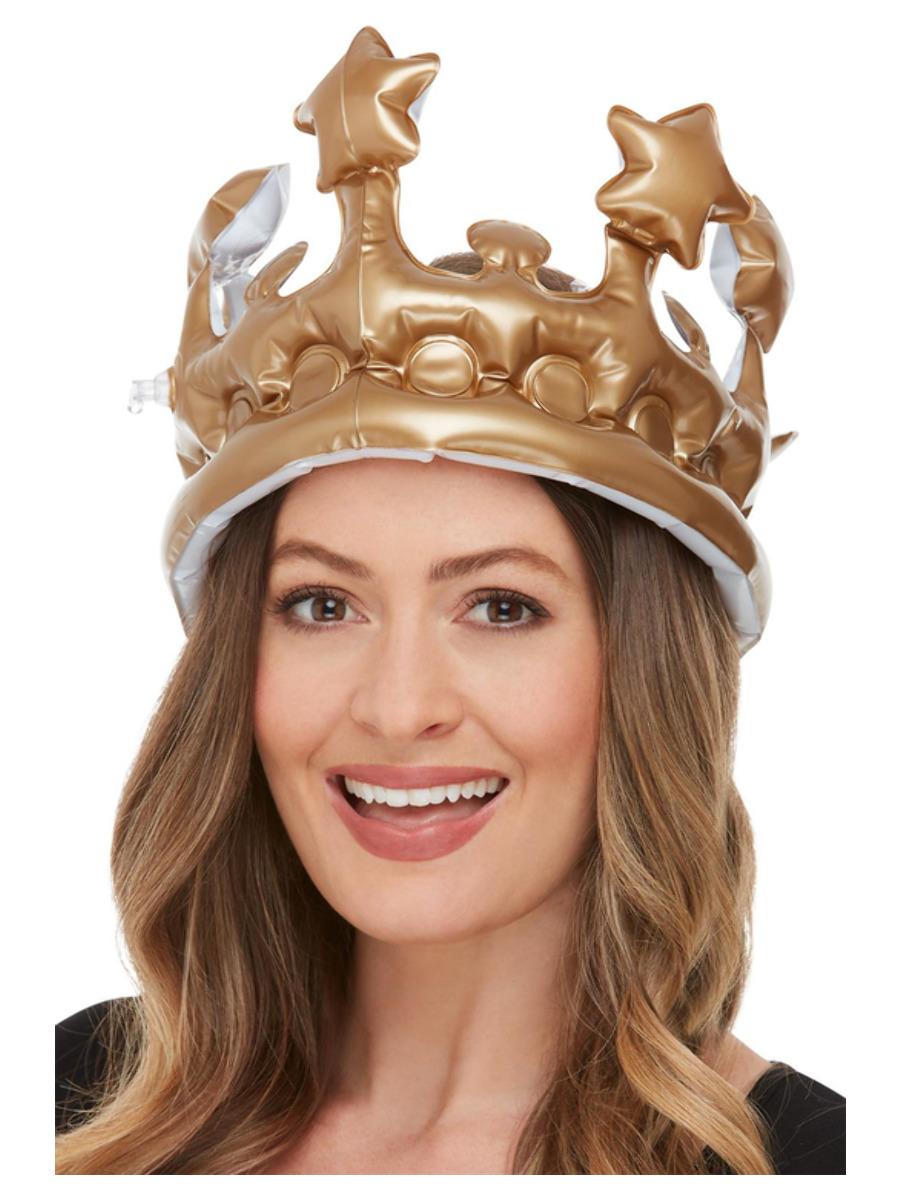 Inflatable Crown Gold