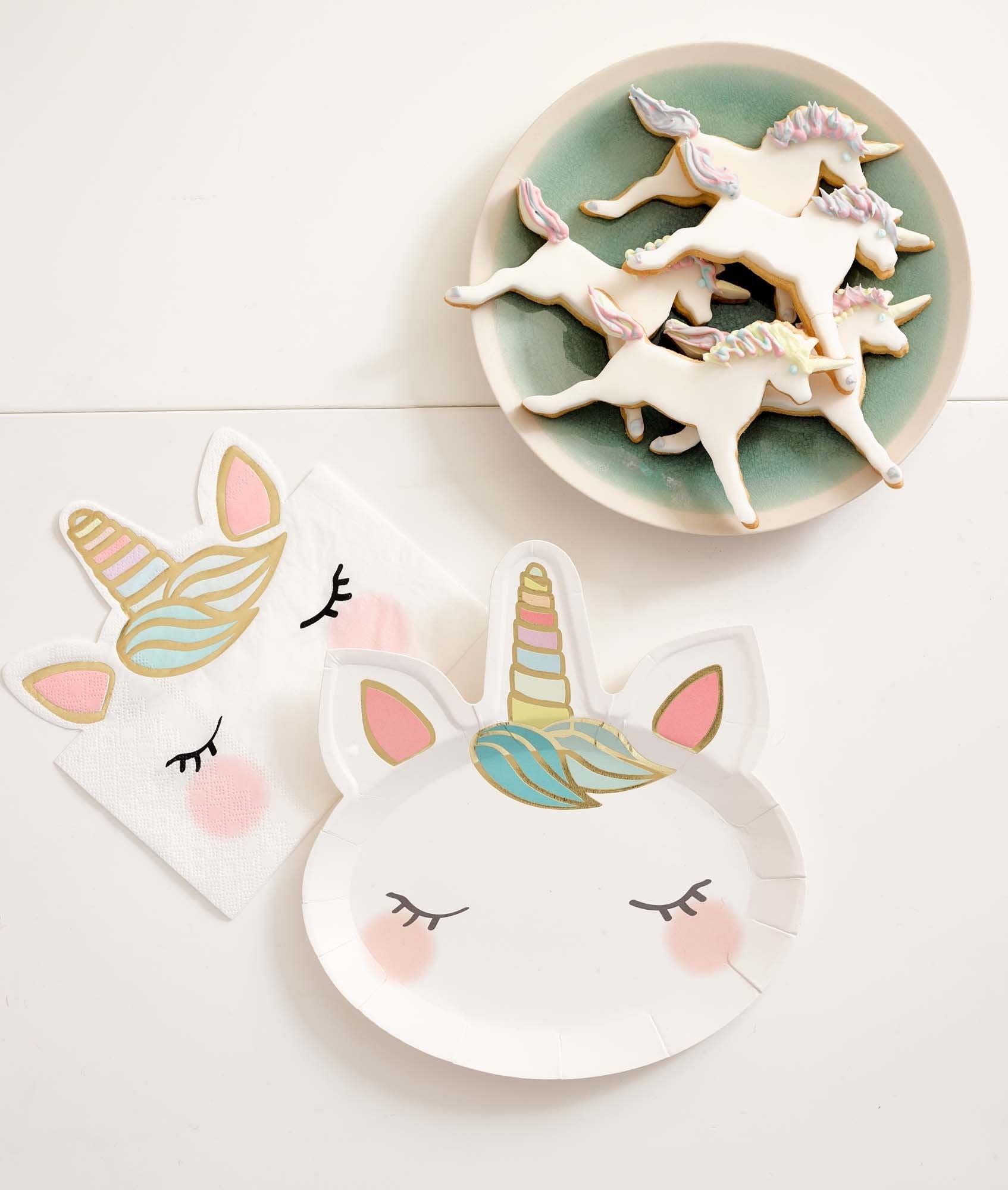 We Heart Unicorns 12 Paper Napkins