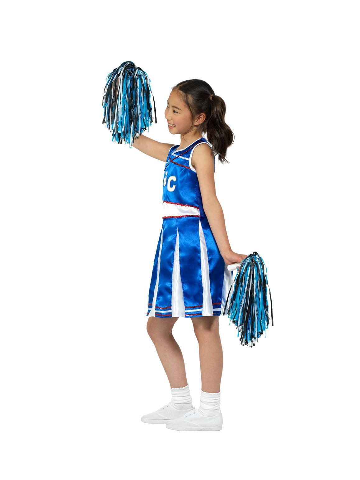 Kids Cheerleader Costume Blue