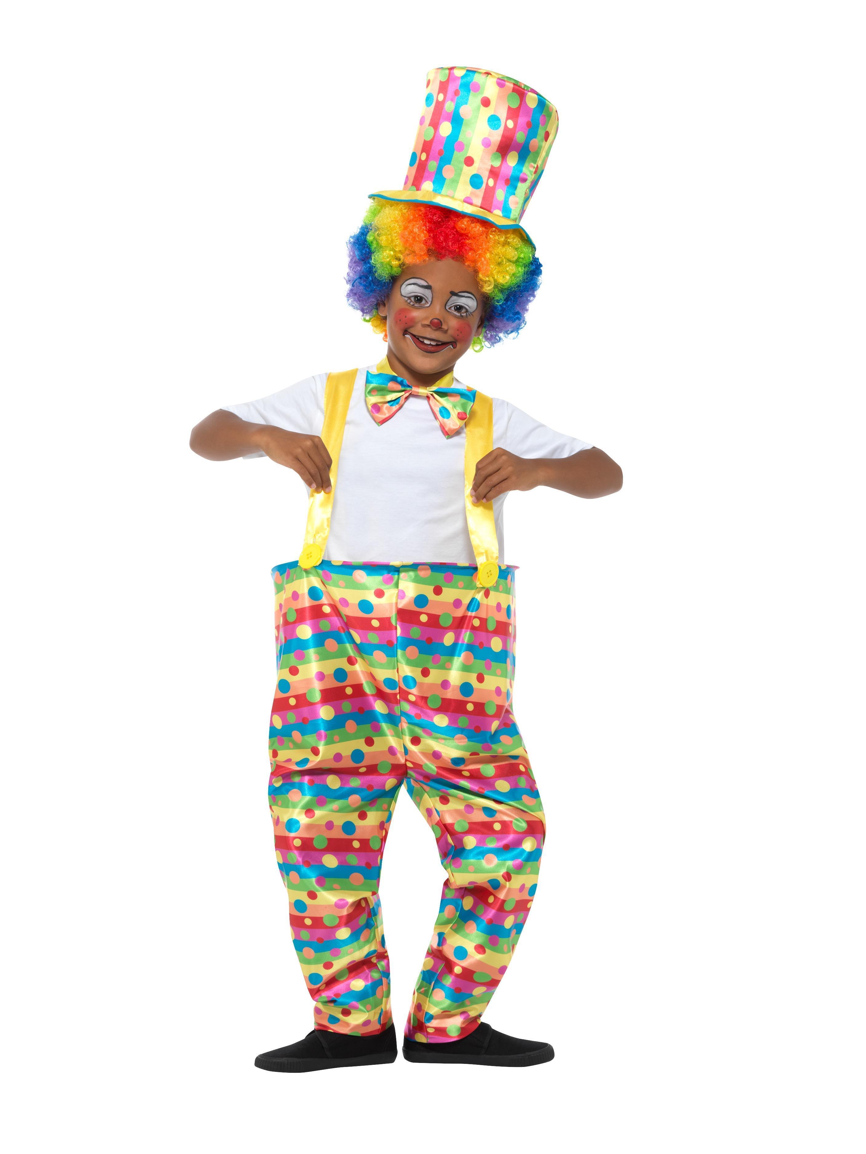 Kids Clown Boy Costume