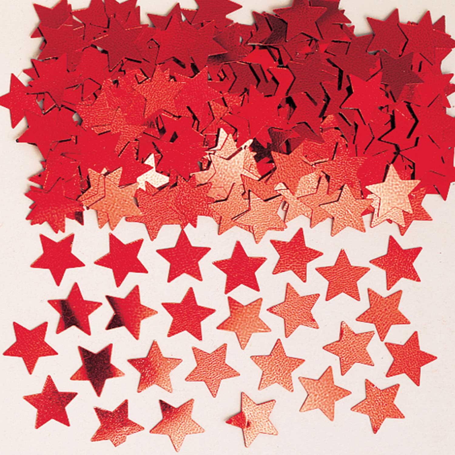 Metallic Confetti Stardust Red