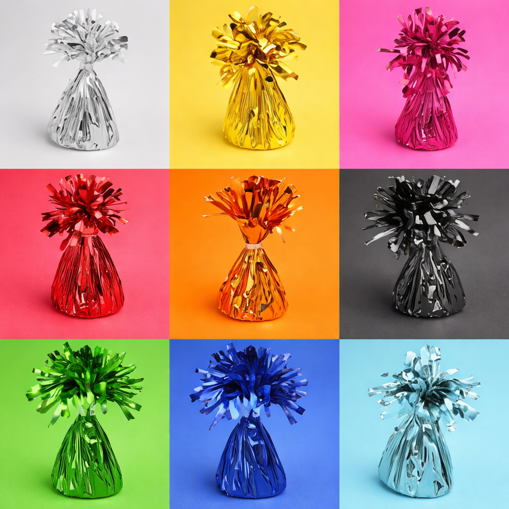 Balloon Weights & ribbons