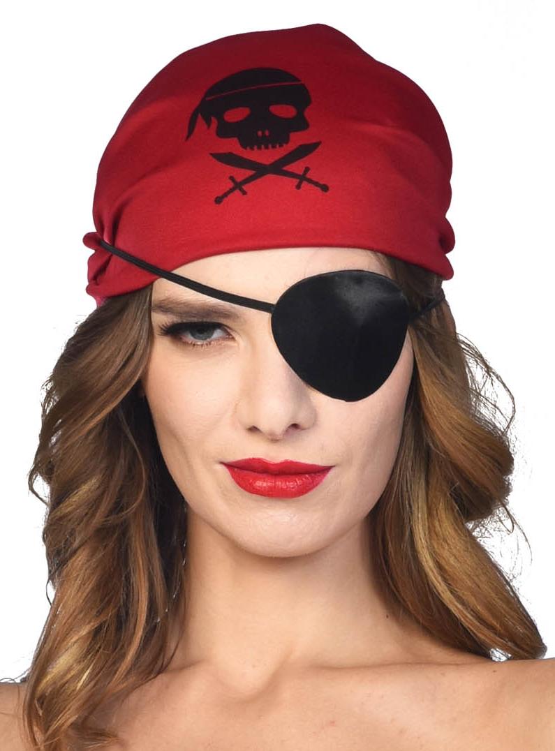Pirate Eyepatch Satin Black