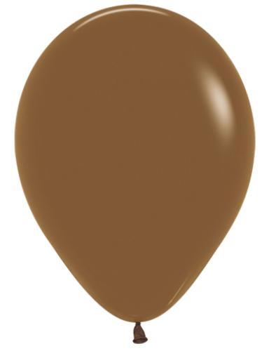 Fashion Latex Balloons Solid Coffee Brown
