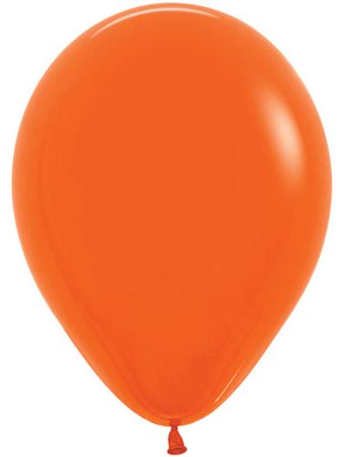 Fashion Latex Balloons Solid Orange