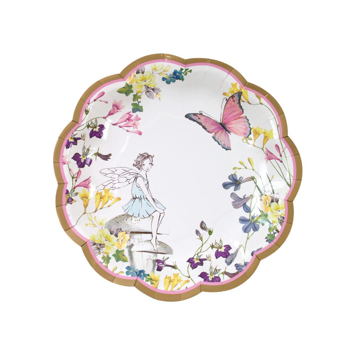 Truly Fairy 12 Scalloped Paper Plates