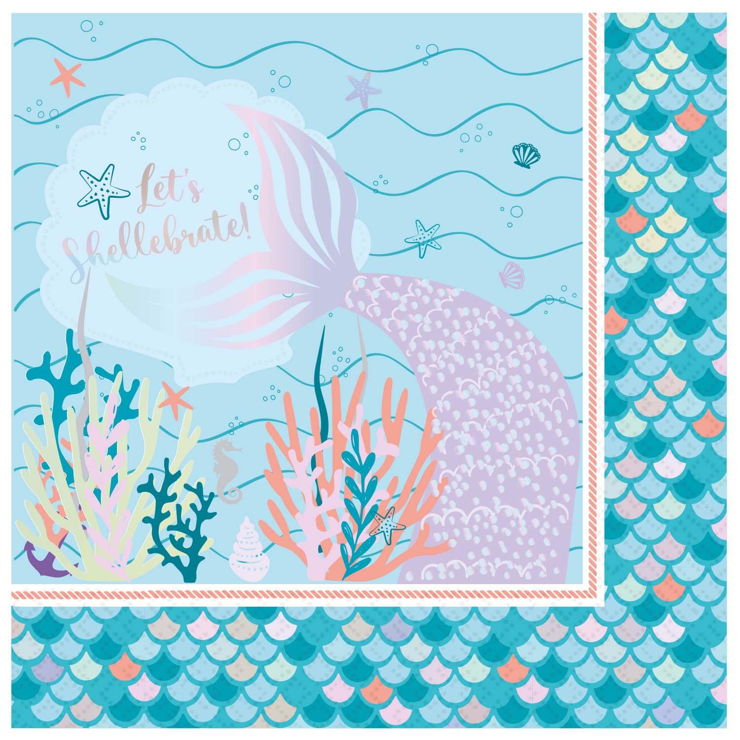 Mermaid Tales Napkins