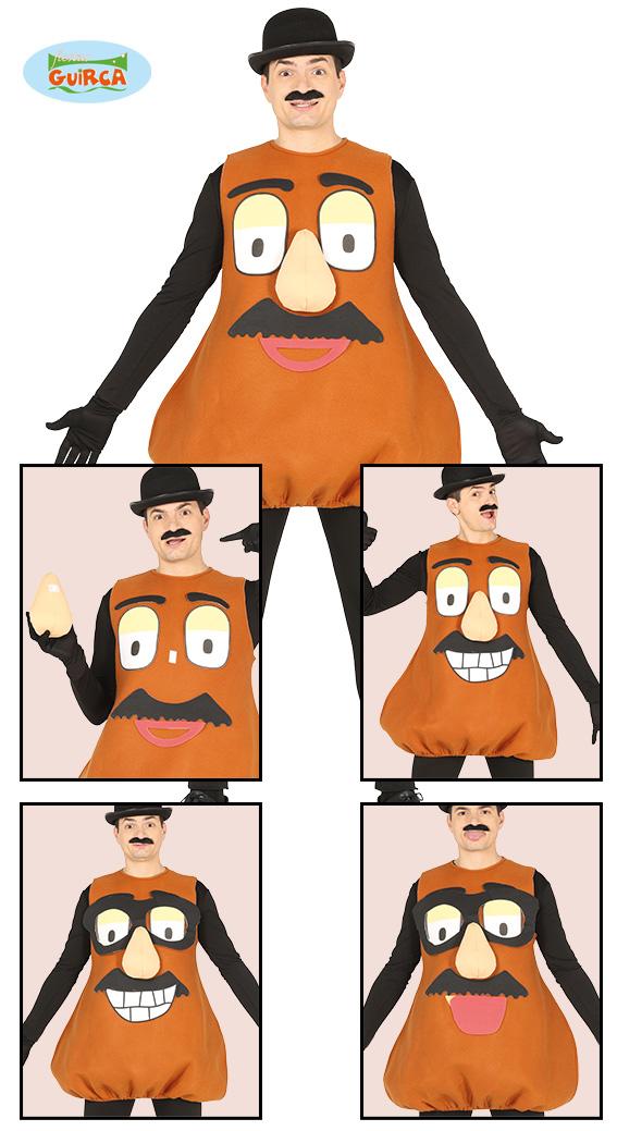Mr Potato Face Costume