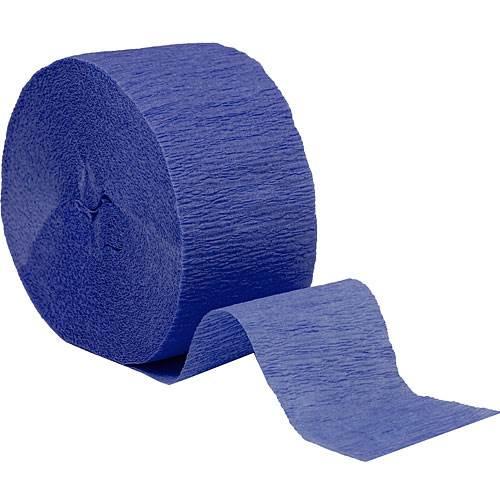 Crepe Streamer Roll Royal Blue
