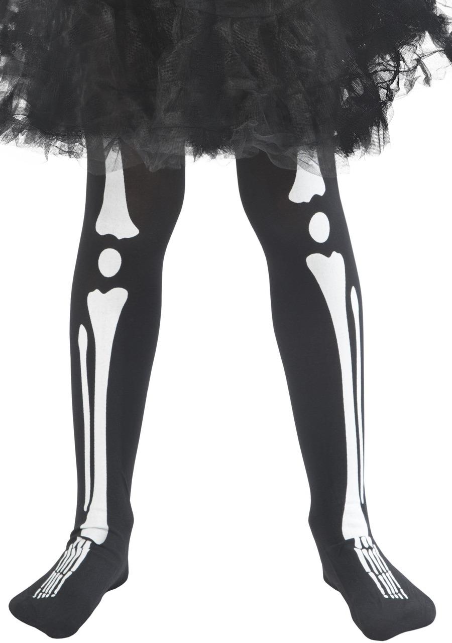 Kids Skeleton Tights