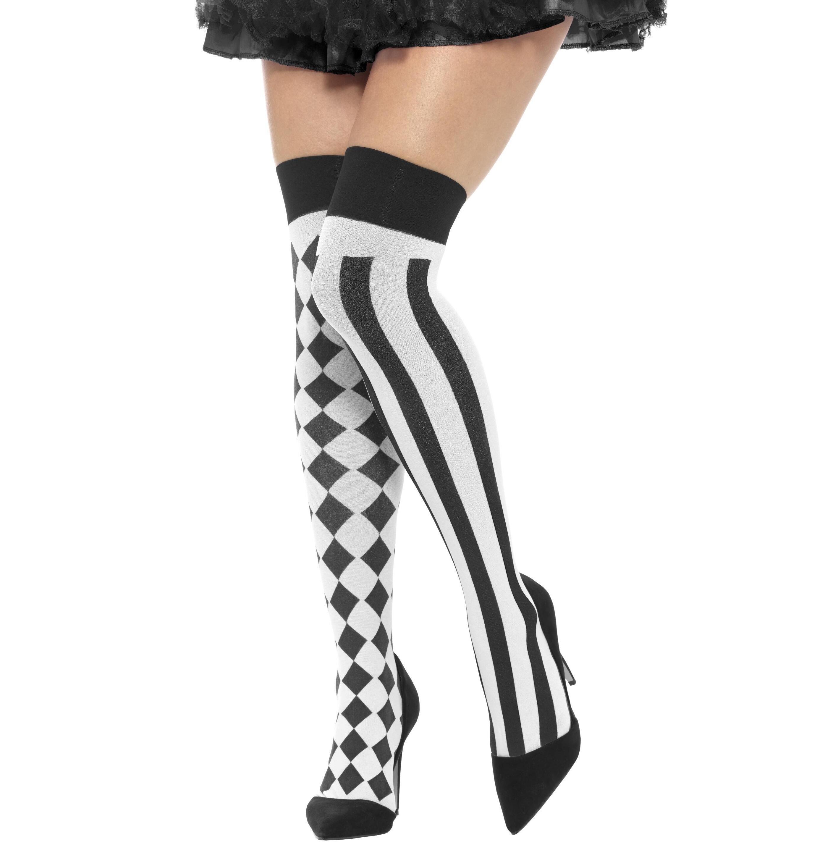 Harlequin Hold Ups Stockings