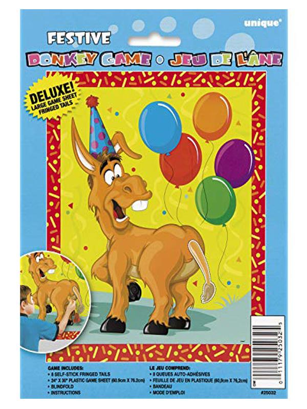 Deluxe Pin the Tail on the Donkey Game