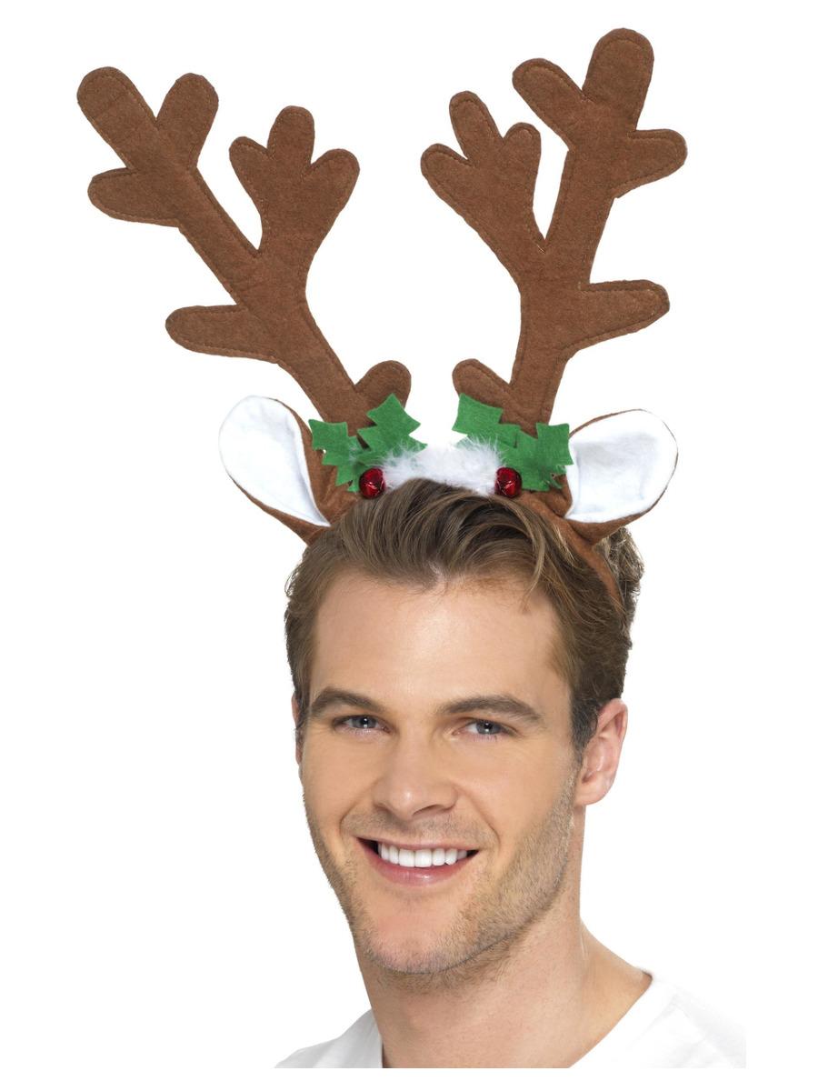 Reindeer Antlers Brown on Headband