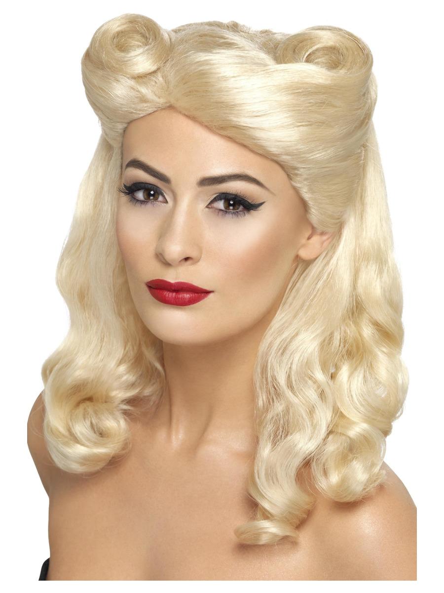 40s Pin-Up Wig Blonde