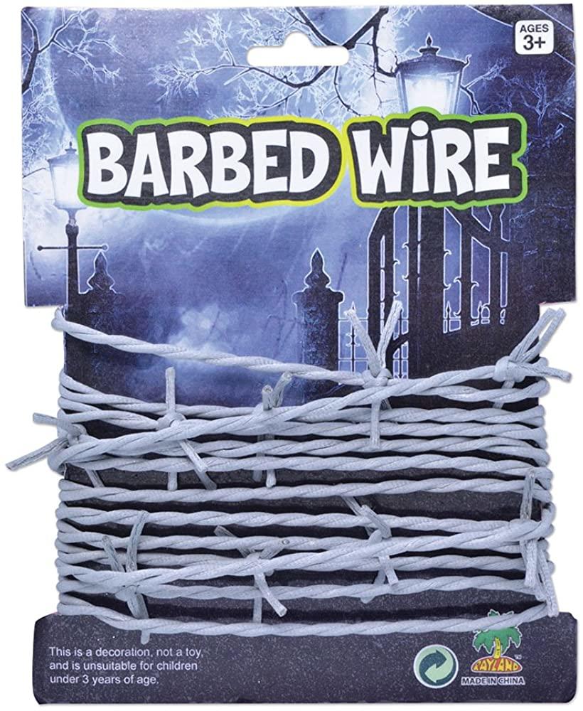 Fake Barbed Wire Silver