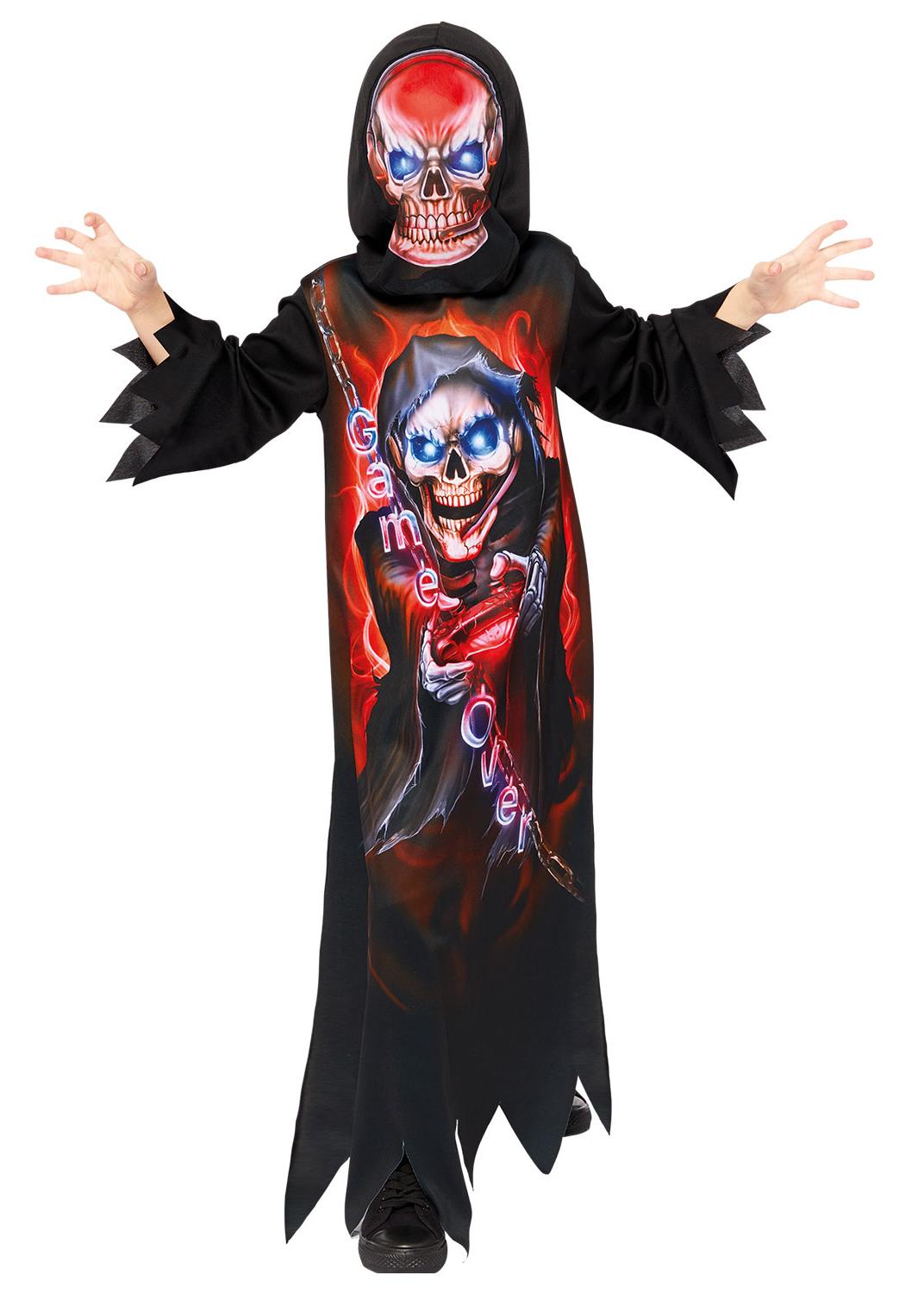 Kids Gaming Reaper Costume