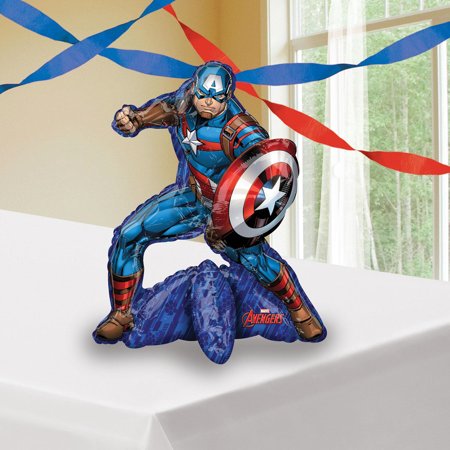 Avengers Captain America Air-filled Sitter Balloon