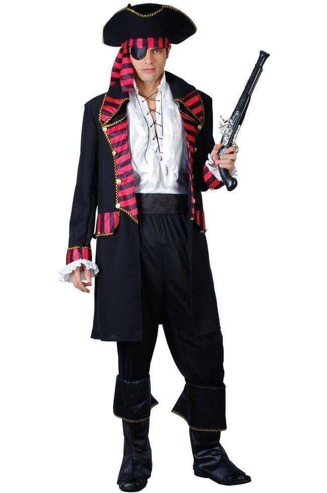 Adult Deluxe Pirate Captain Costume Large
