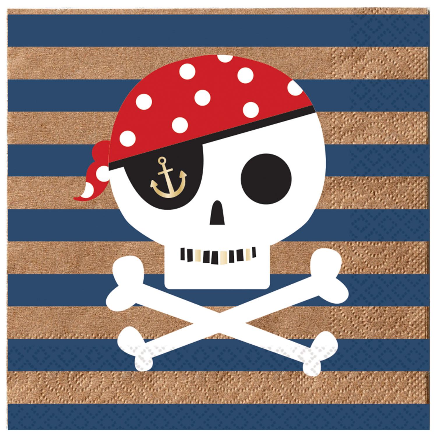 Treasure Island Pirate Paper Napkins