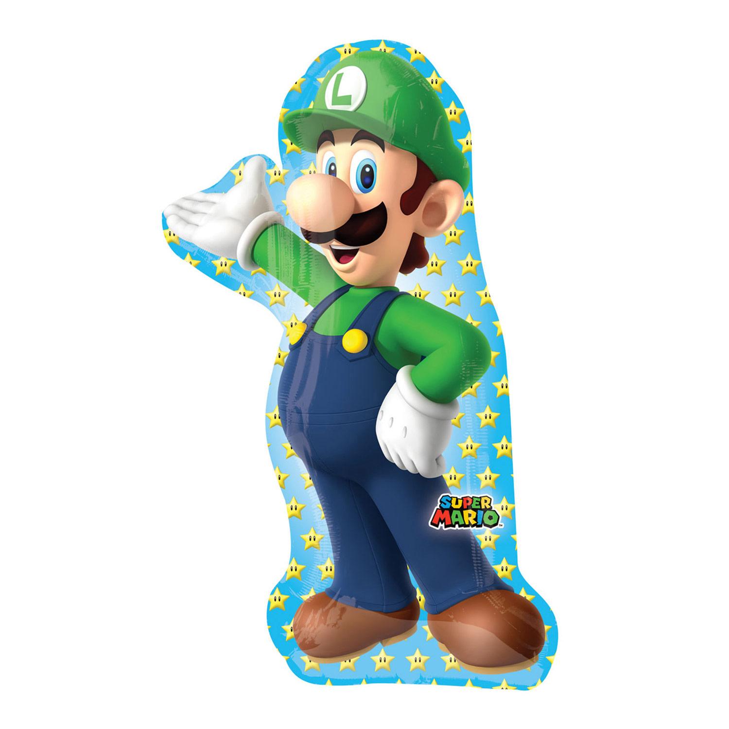 Foil Balloon Luigi Supershape