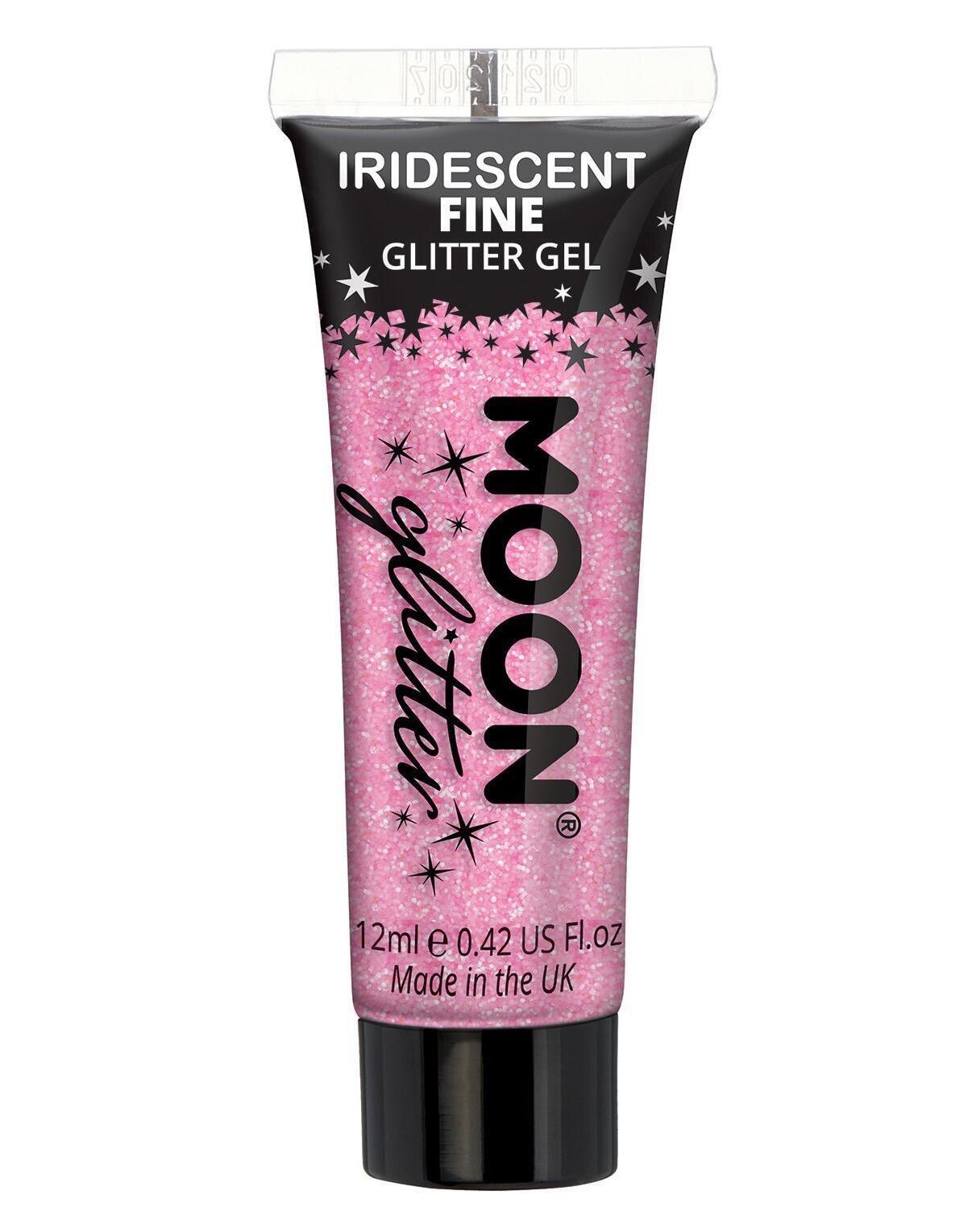 Glitter Face & Body Gel Iridescent Pink