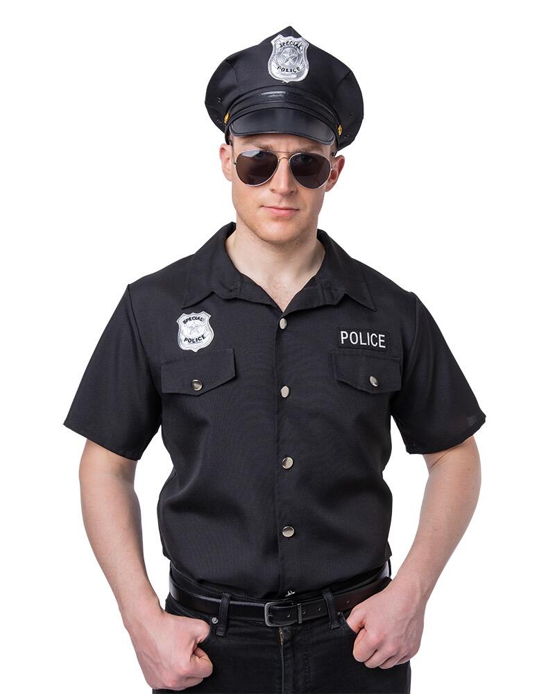 Police Shirt Black